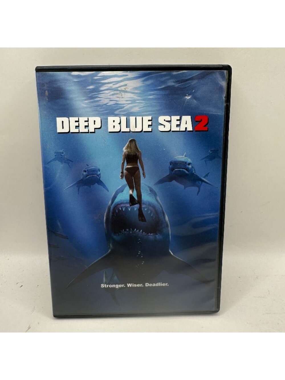 Deep Blue Sea 2 R Rated Action Horror Thriller DVD Warner Bros 2018 Film Science